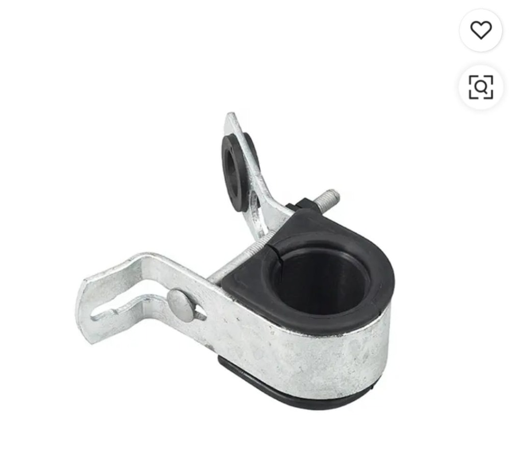Suspension Clamp with Rubber Insert - Connectors, PG Clamps & Sockets | Acharya H.P.L overseas