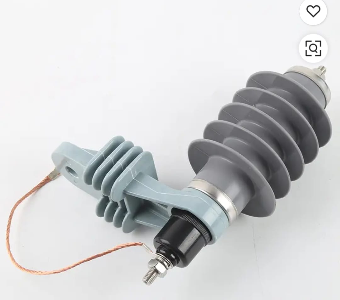 High-Voltage Surge Arrester (Close-Up) - Distribution Line Material | Acharya H.P.L overseas