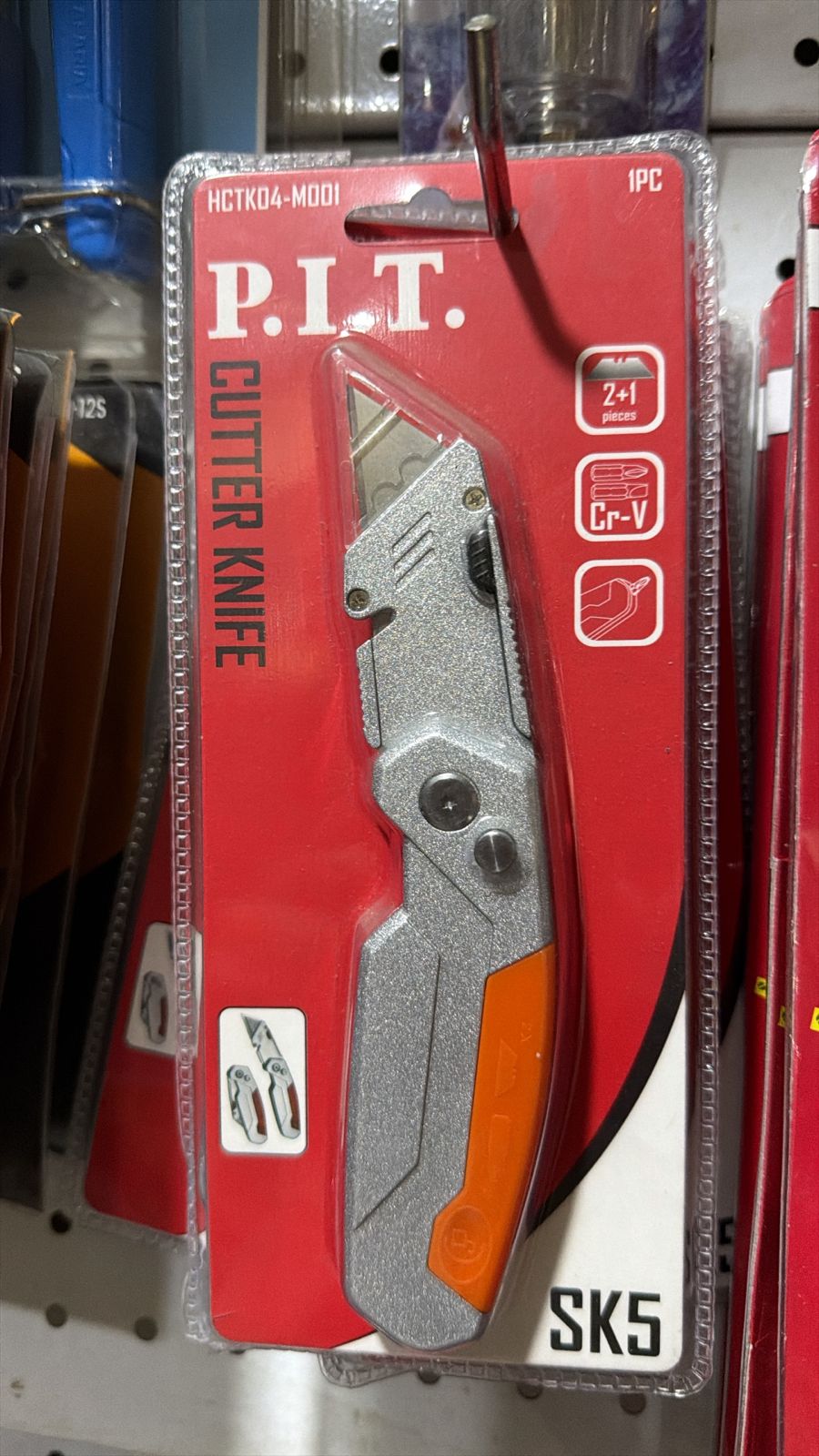 Utility Cutter Knife (PLT Brand, SK5 Blade) - Hand Tools & Cutters | Acharya H.P.L overseas