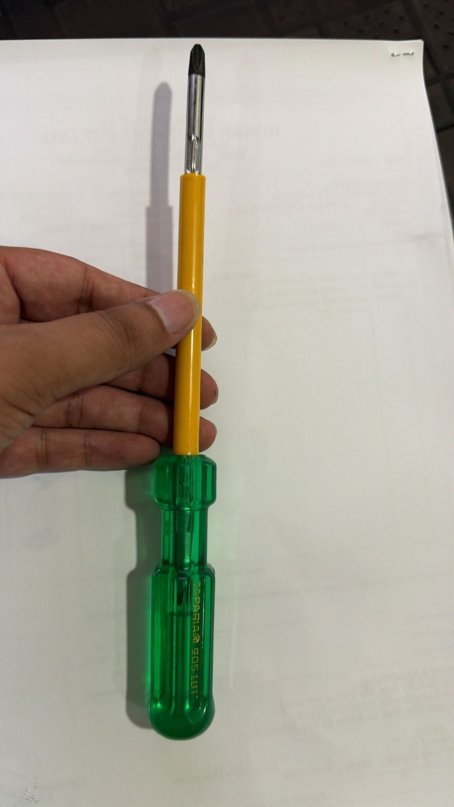 Insulated Screwdriver (Two-Tone Handle) - Hand Tools & Cutters | Acharya H.P.L overseas