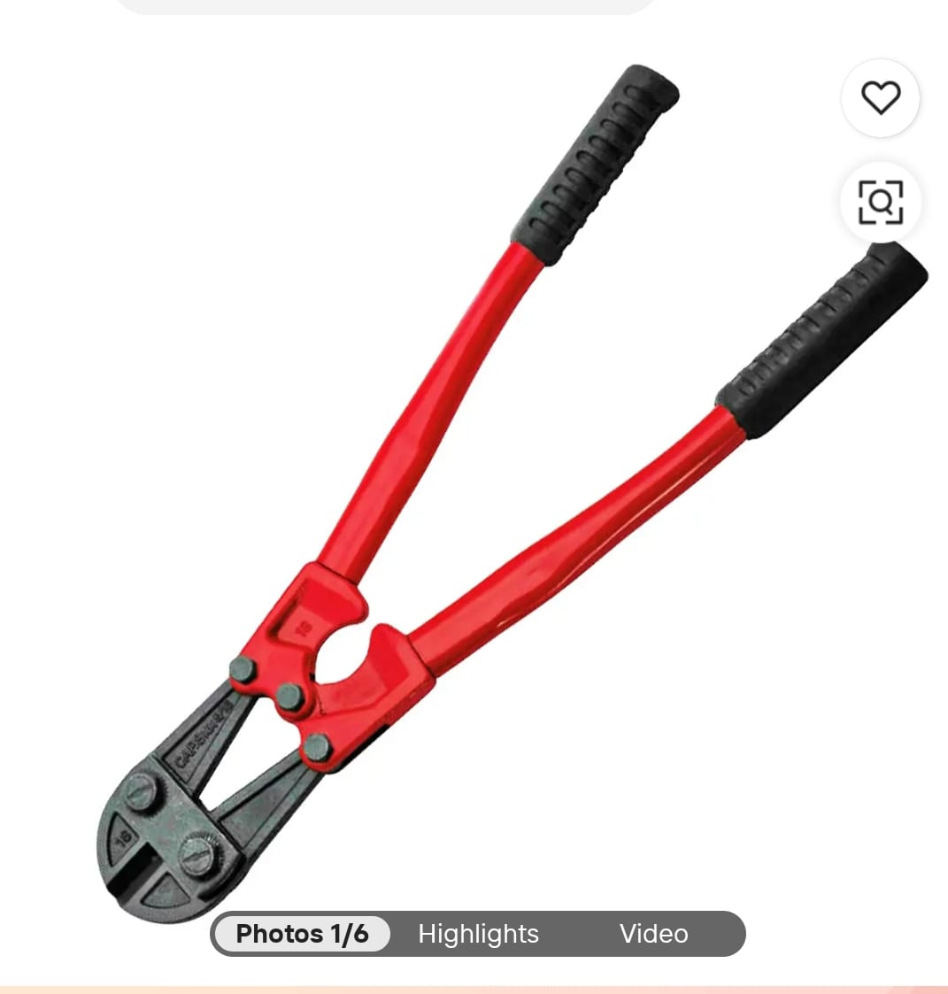 Heavy-Duty Bolt Cutter - Hand Tools & Cutters | Acharya H.P.L overseas