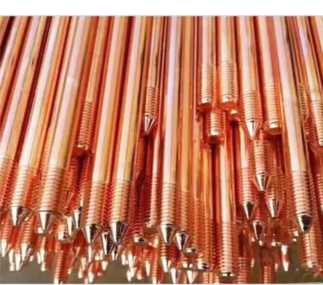 Copper-Clad Ground Rods / Earth Rods - Hardware & Line Accessories | Acharya H.P.L overseas